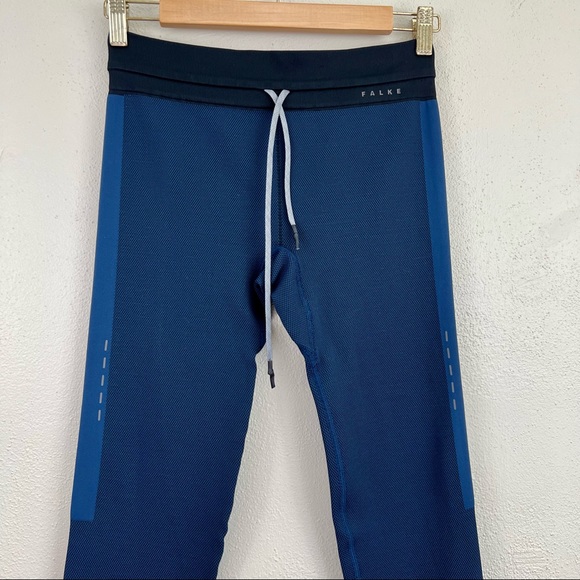 Falke Ergonomic Sports System Blue Running Tight Size Large Legging - Picture 2 of 16
